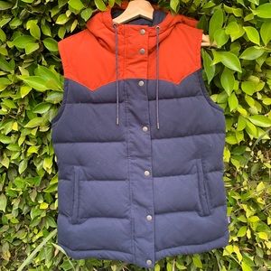 Patagonia Bivy Hooded Down Vest.